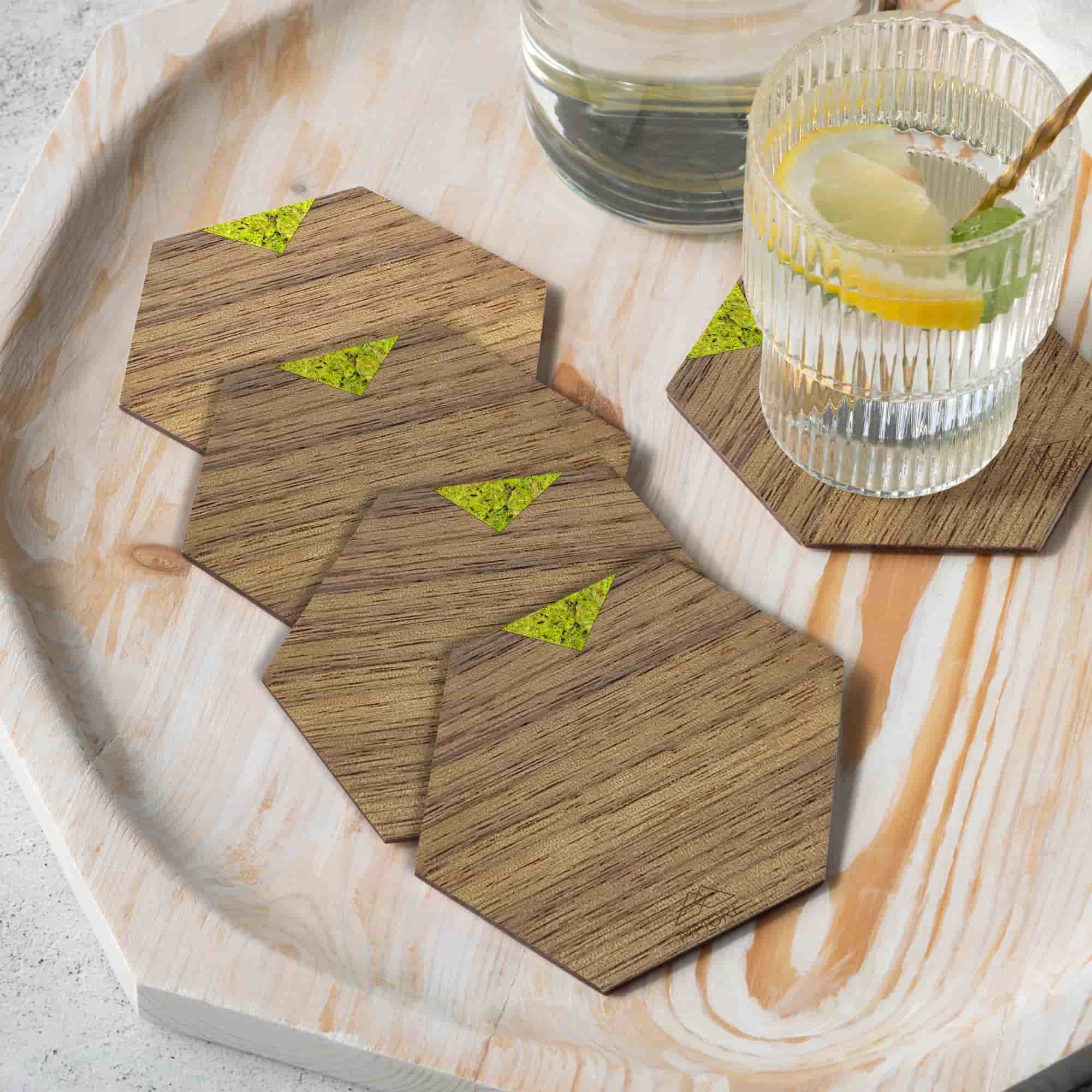 American Walnut Coaster